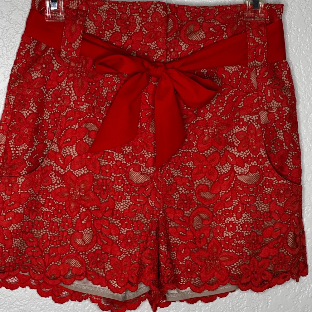 Marciano lace shorts